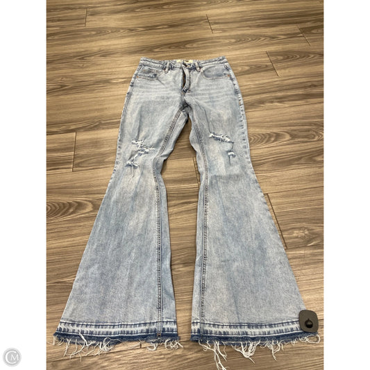 Jeans Flared By Rock & Roll In Blue, Size: 8