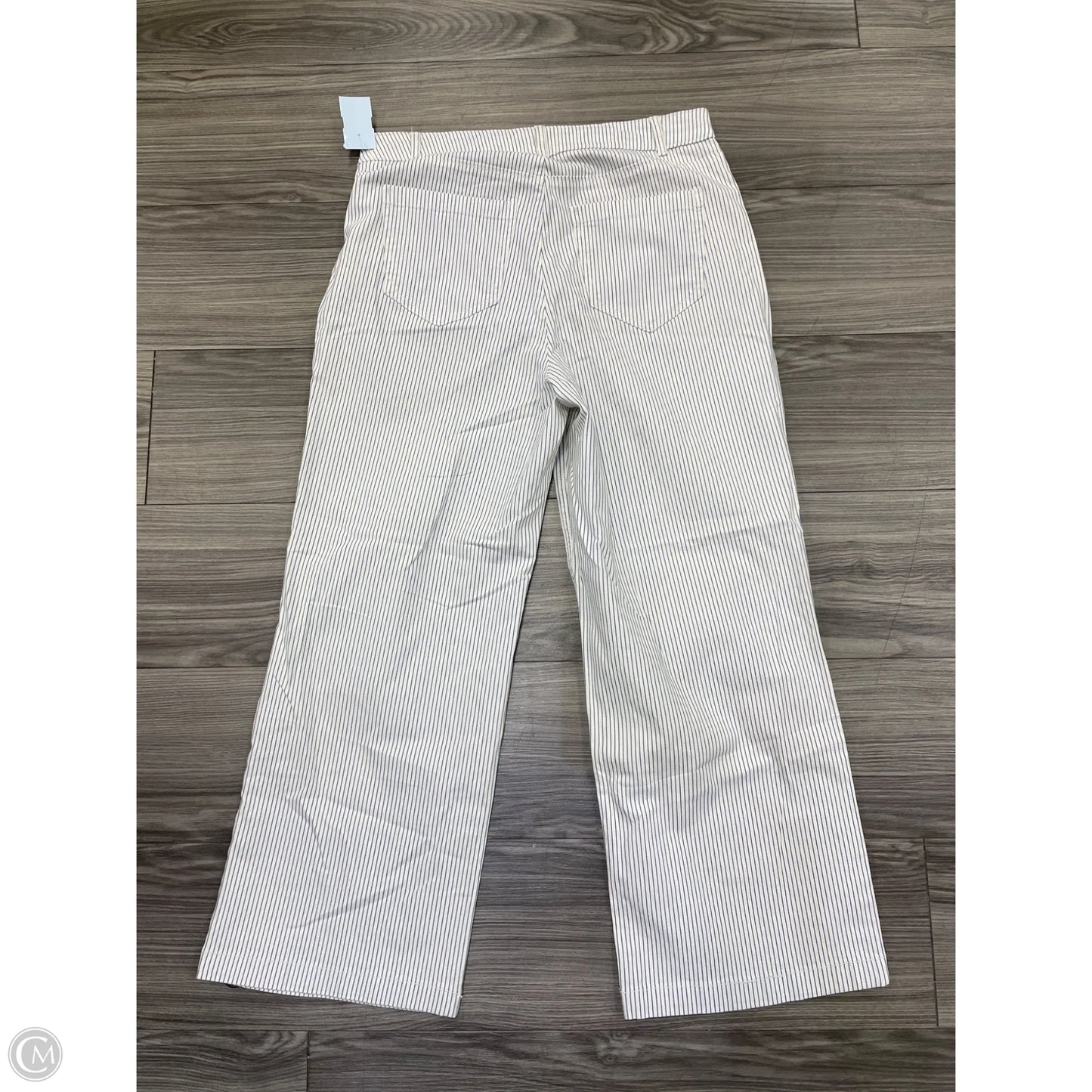 Pants Wide Leg By Old Navy In Striped Pattern, Size: 10