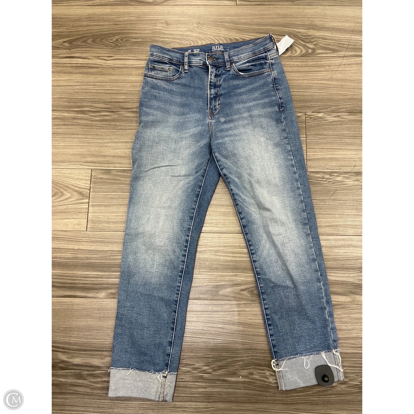 Jeans Boyfriend By Ana In Blue, Size: 8