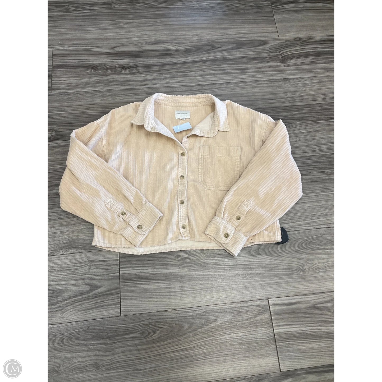 Jacket Other By American Eagle In Cream, Size: M