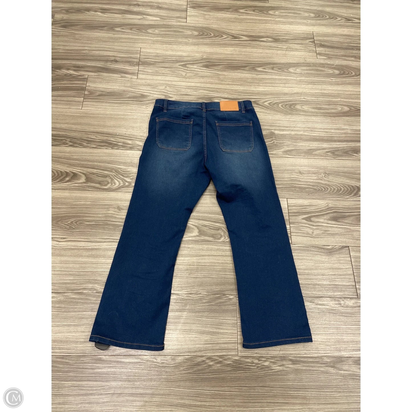 Jeans Boot Cut By Tahari In Blue, Size: 12p