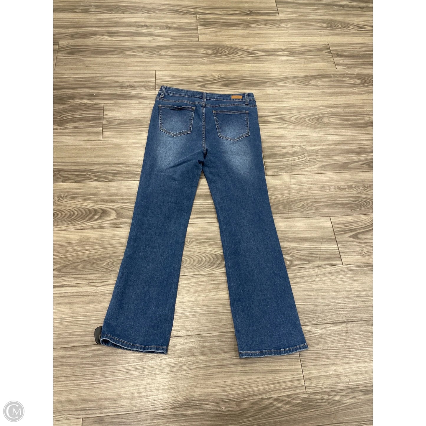 Jeans Boot Cut By Bleu In Blue, Size: 10p