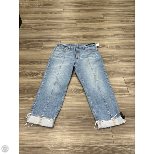 Jeans Wide Leg By Gap In Blue, Size: 16