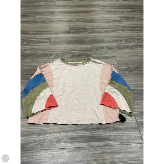 Top Long Sleeve By Shein In Multi-colored, Size: M