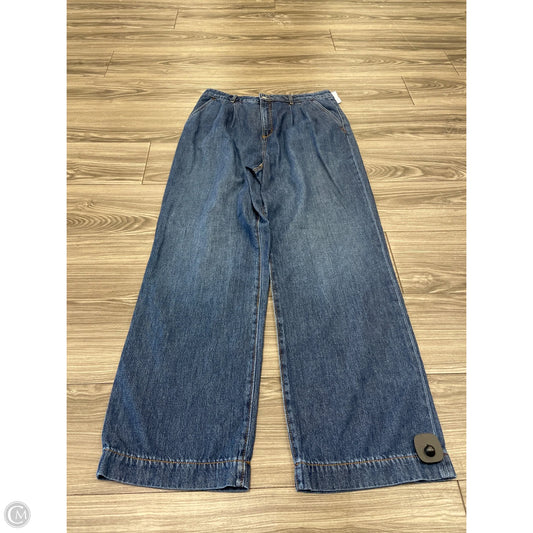 Jeans Wide Leg By Loft In Blue, Size: 10