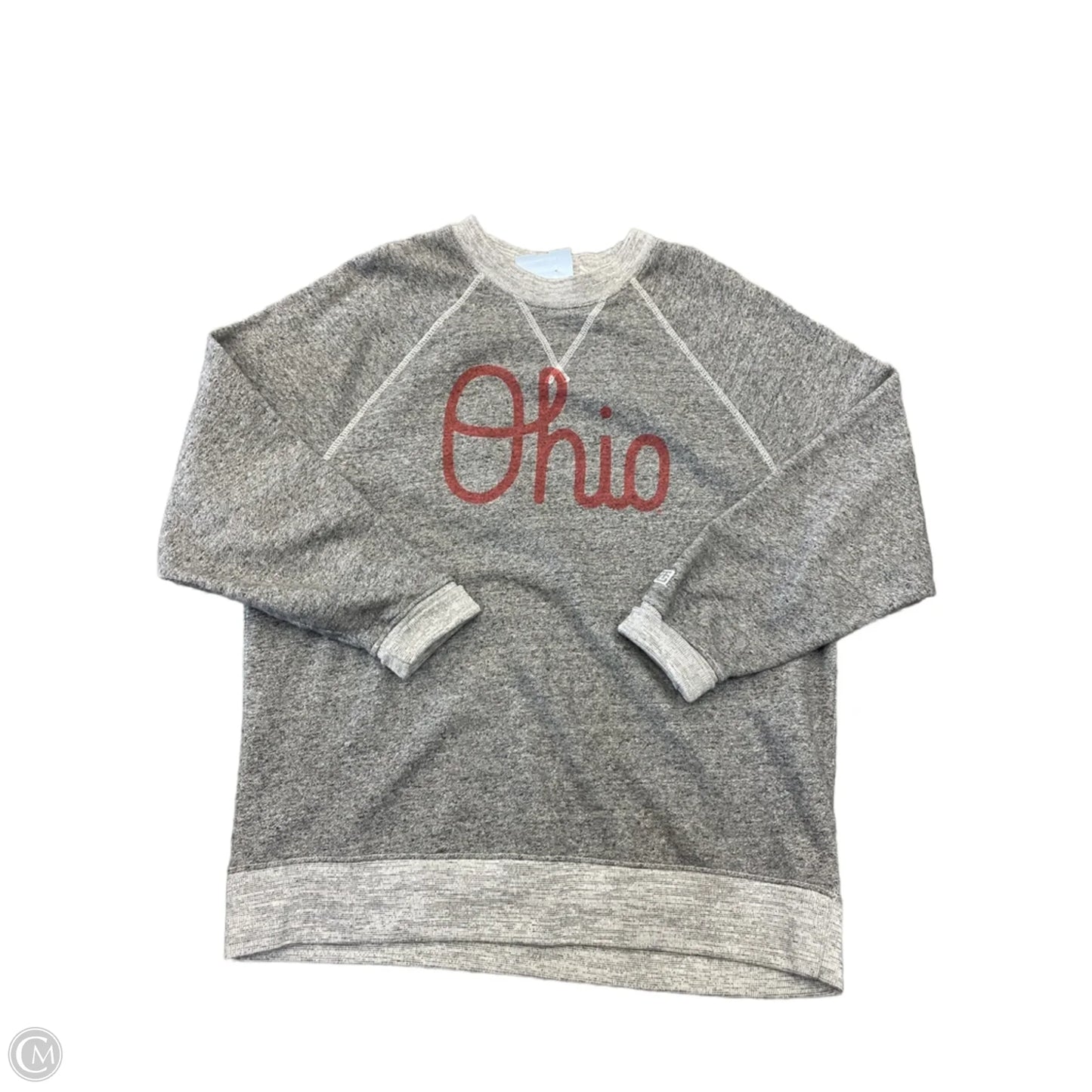 Sweatshirt Crewneck By Clothes Mentor In Grey, Size: Xs
