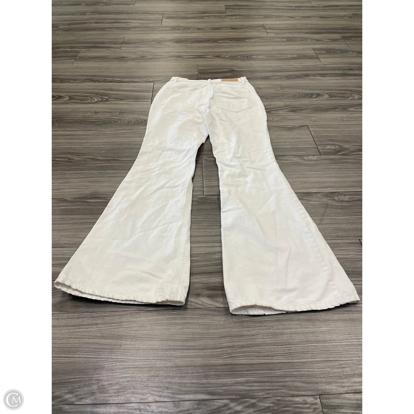 Jeans Flared By Pacsun In White, Size: 8