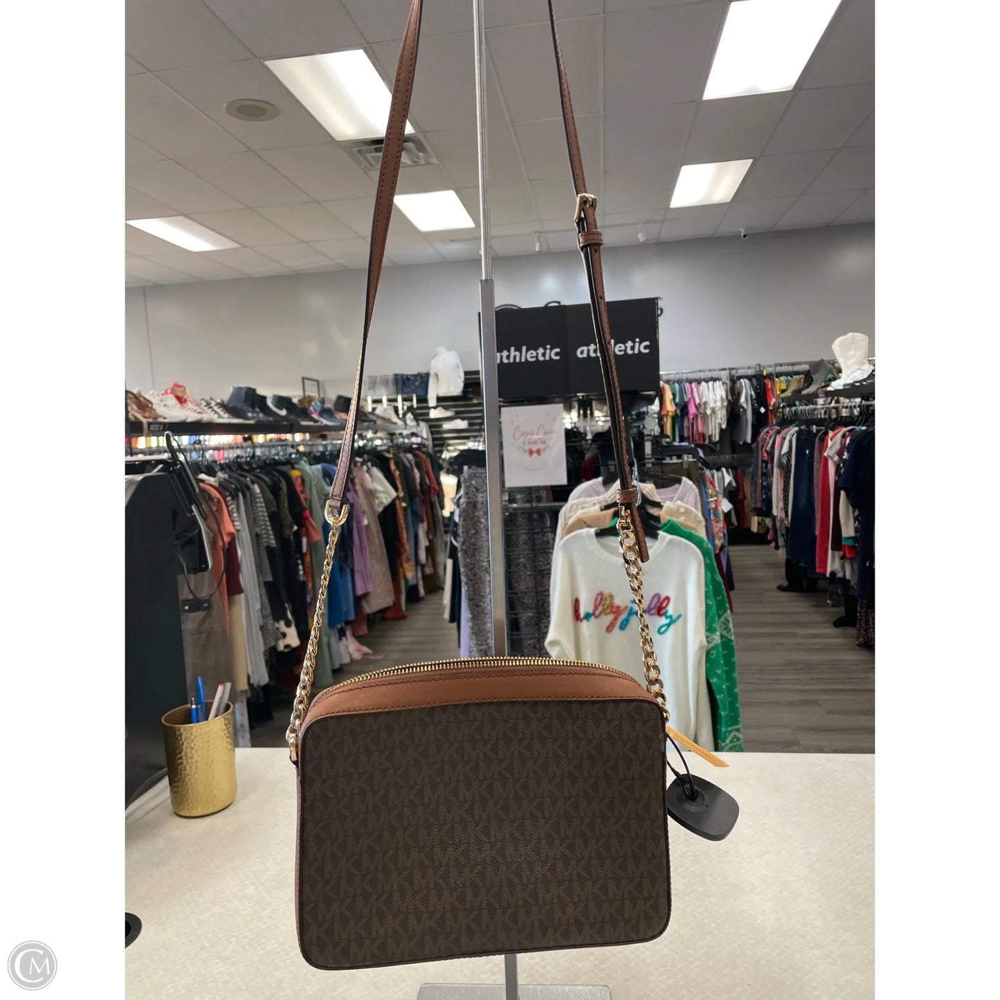 Handbag Designer By Michael Kors, Size: Medium