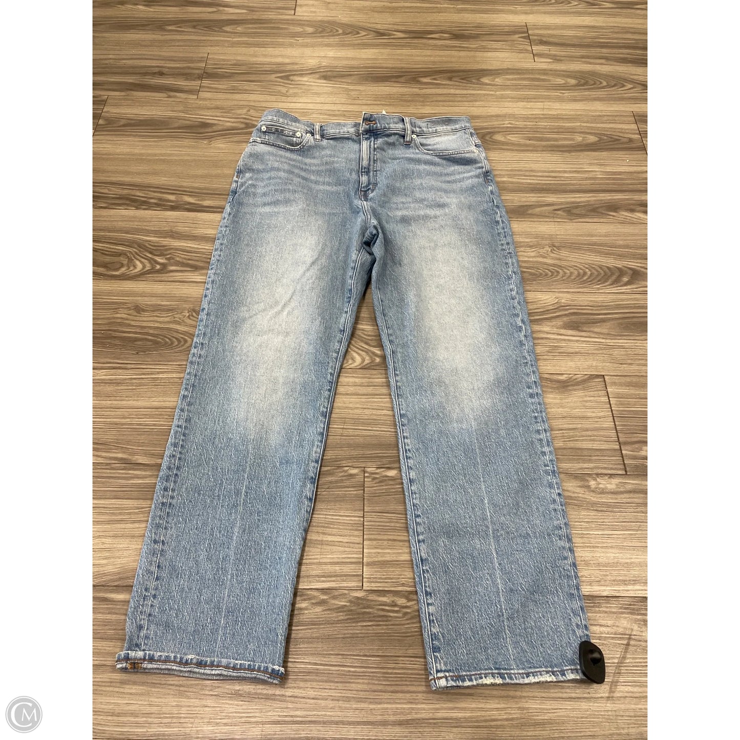 Jeans Wide Leg By Madewell In Blue, Size: 16l