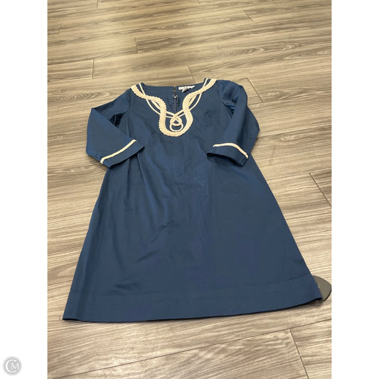 Dress Casual Midi By Vineyard Vines In Blue, Size: 4