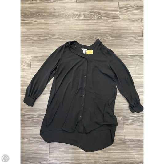 Dress Casual Short By H&m In Black, Size: 10