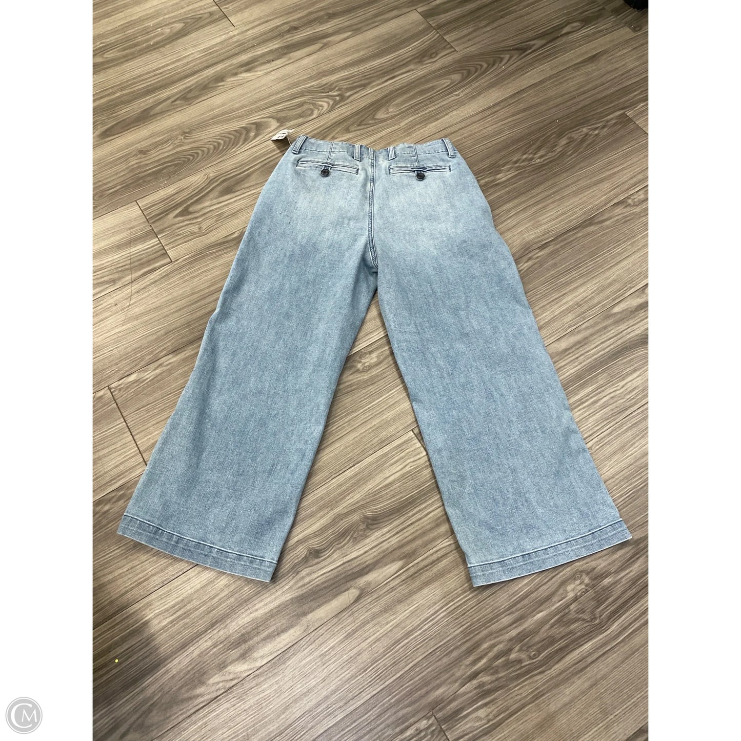 Jeans Wide Leg By Lands End In Blue, Size: 6