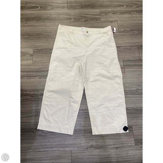 Pants Wide Leg By Old Navy In Cream, Size: 28
