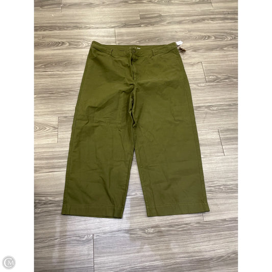 Pants Wide Leg By Old Navy In Green, Size: 28
