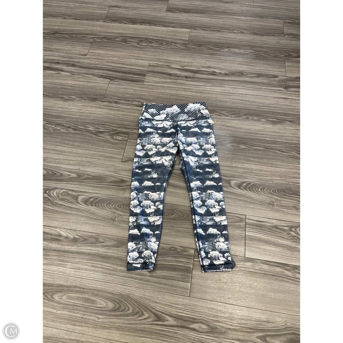 Athletic Leggings By Lululemon In Polkadot Pattern, Size: M