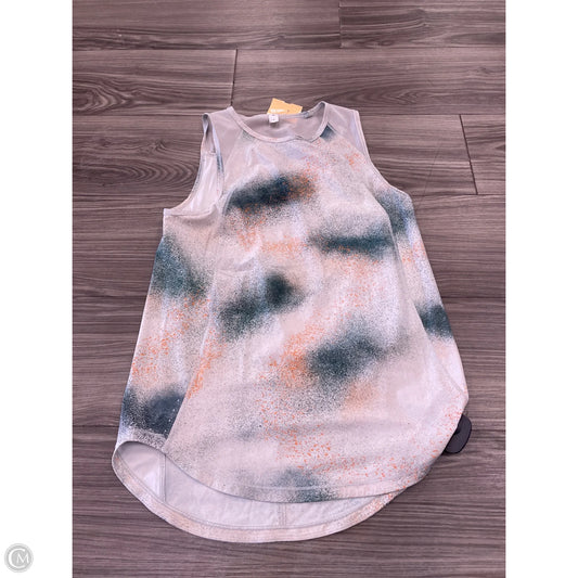 Athletic Tank Top By Lululemon In Grey, Size: 4