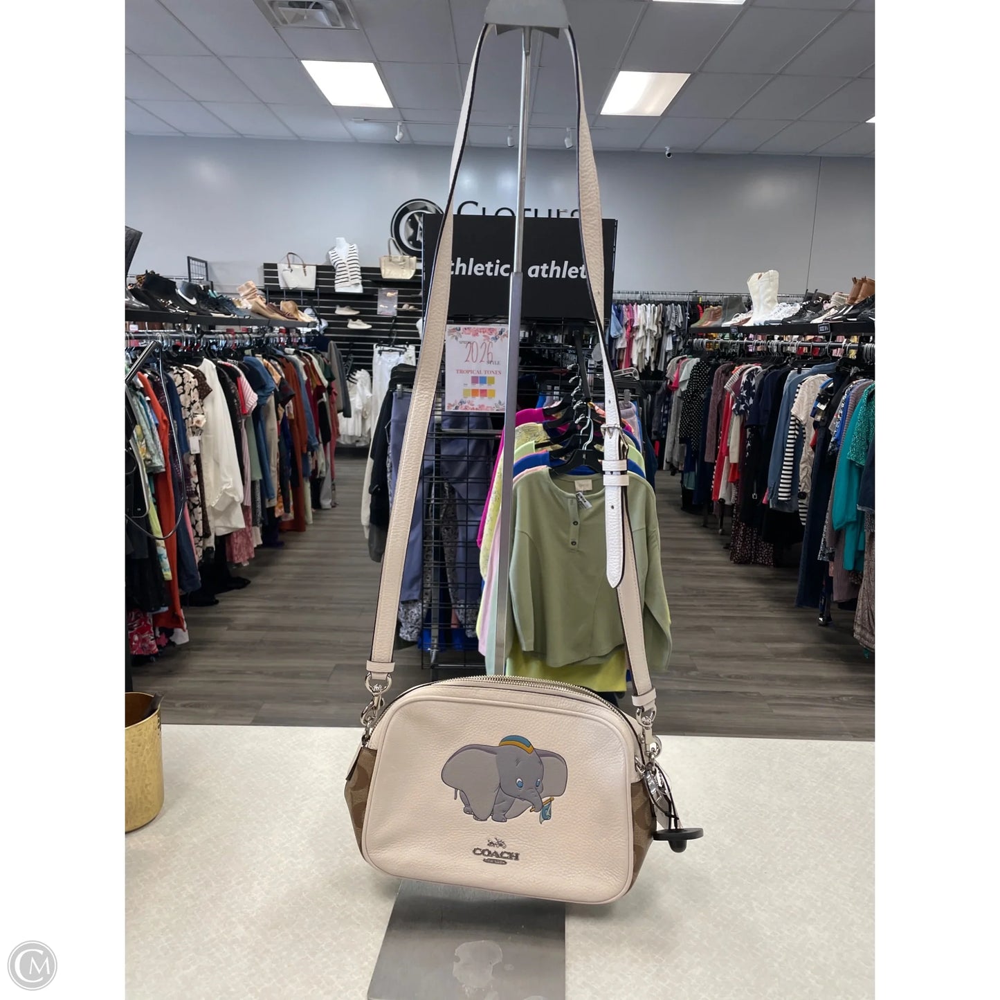 Handbag Designer By Coach, Size: Medium