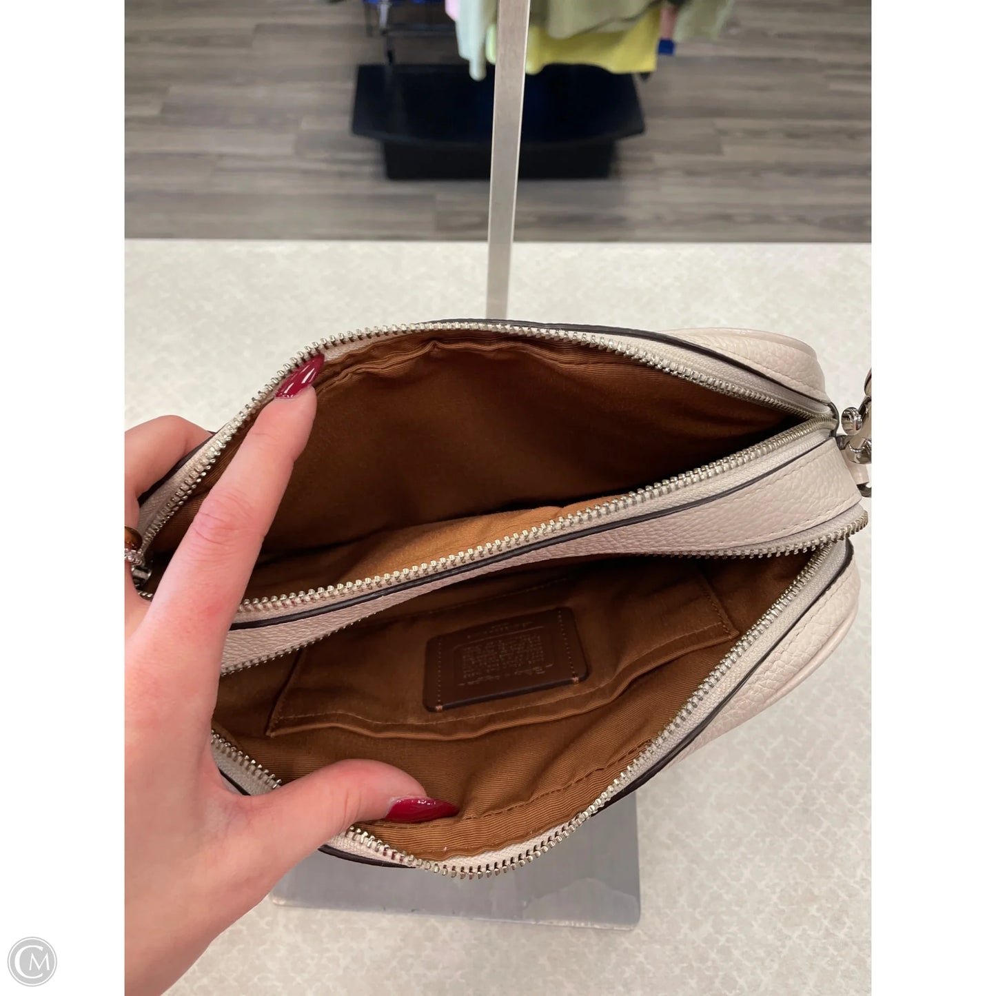 Handbag Designer By Coach, Size: Medium