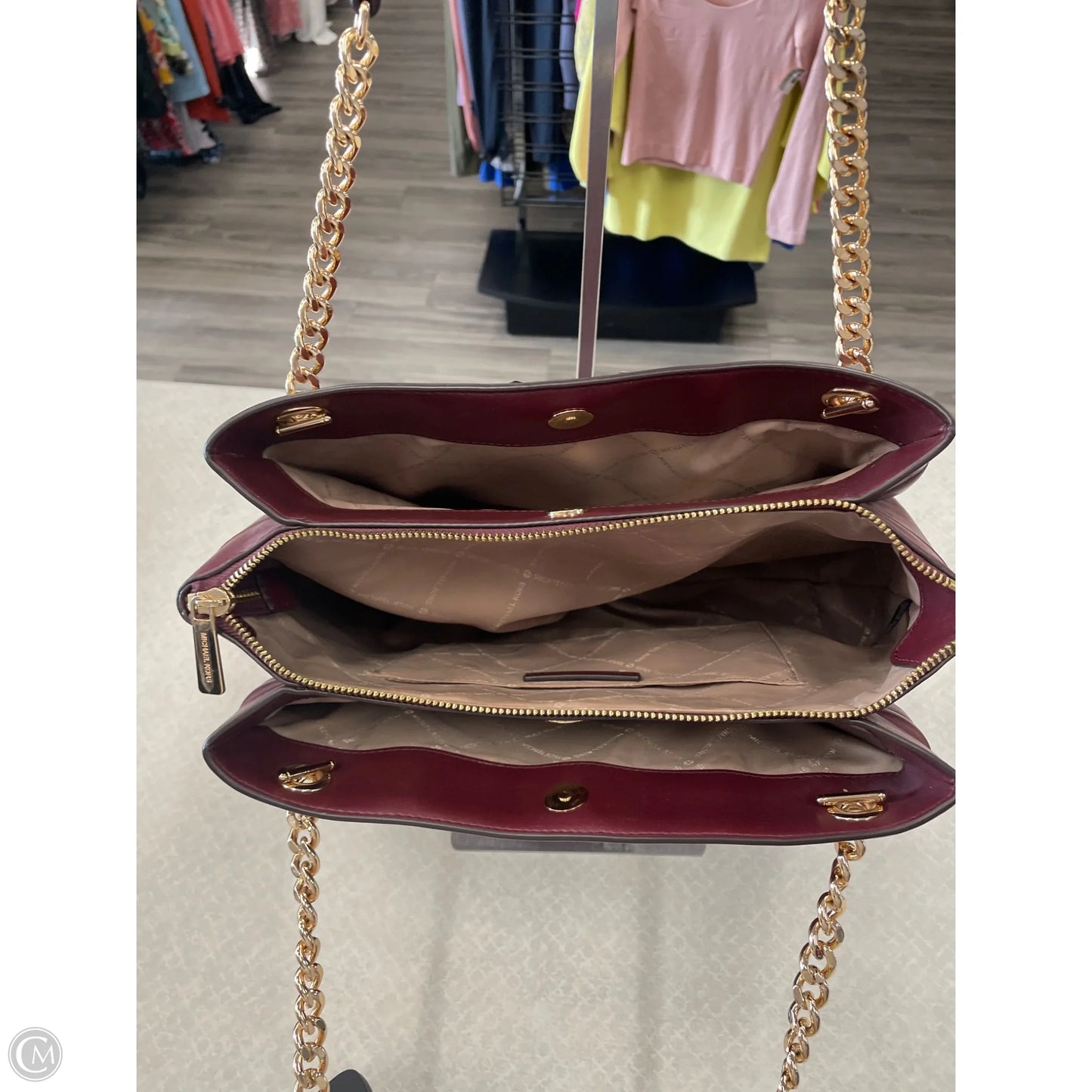 Handbag Designer By Michael Kors, Size: Large