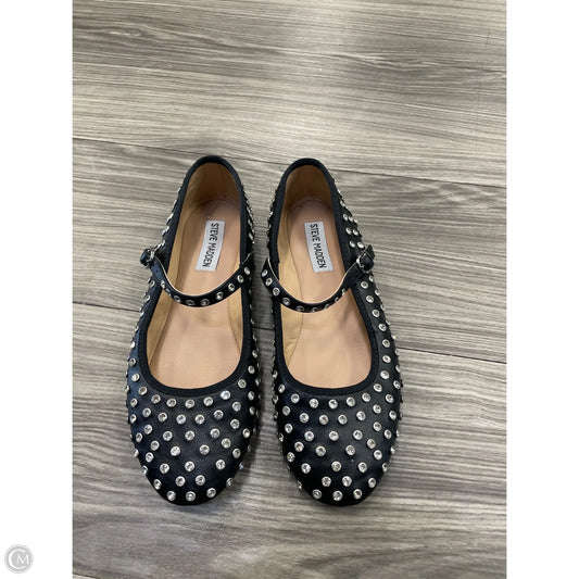 Shoes Flats By Steve Madden In Black & White, Size: 7.5