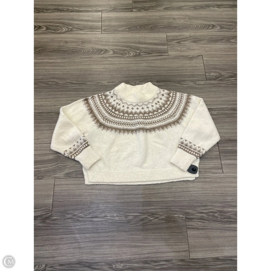 Sweater By Abercrombie And Fitch In Cream, Size: S