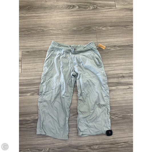 Athletic Capris By Lululemon In Blue, Size: 8
