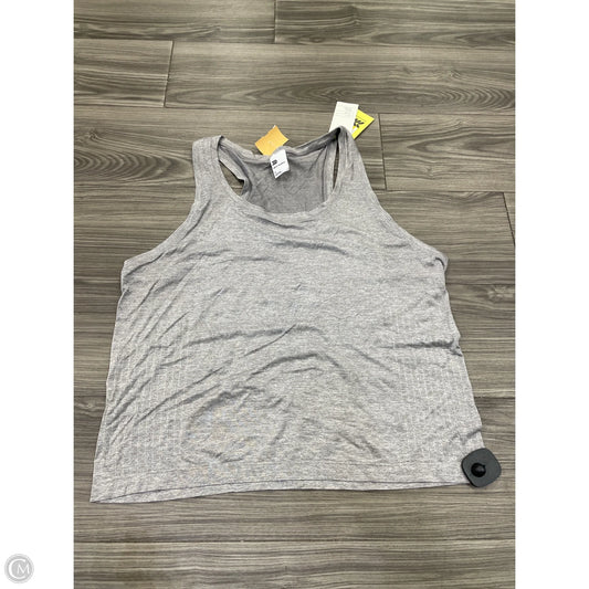 Athletic Tank Top By All In Motion In Grey, Size: Xl