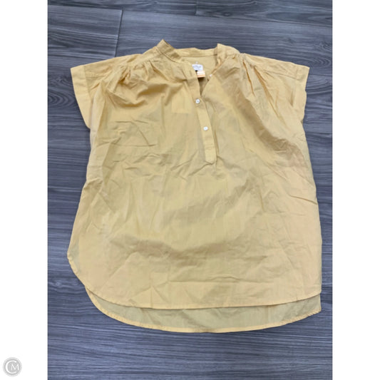 Top Short Sleeve By Universal Thread In Yellow, Size: Xs