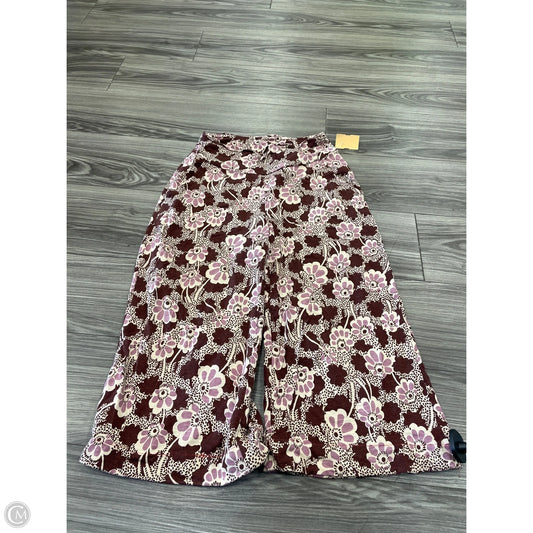 Pants Cropped By Toad & Co In Floral Print, Size: S