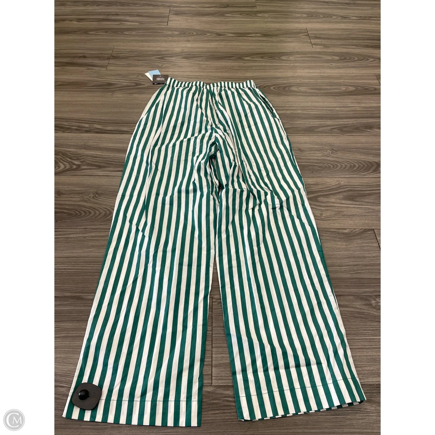 Pants Wide Leg By Grayson Threads In Striped Pattern, Size: S