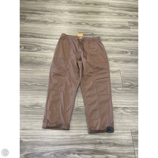 Pants Joggers By Falls Creek In Brown, Size: L