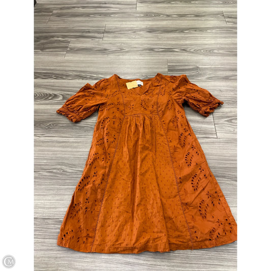 Dress Casual Short By Universal Thread In Orange, Size: S