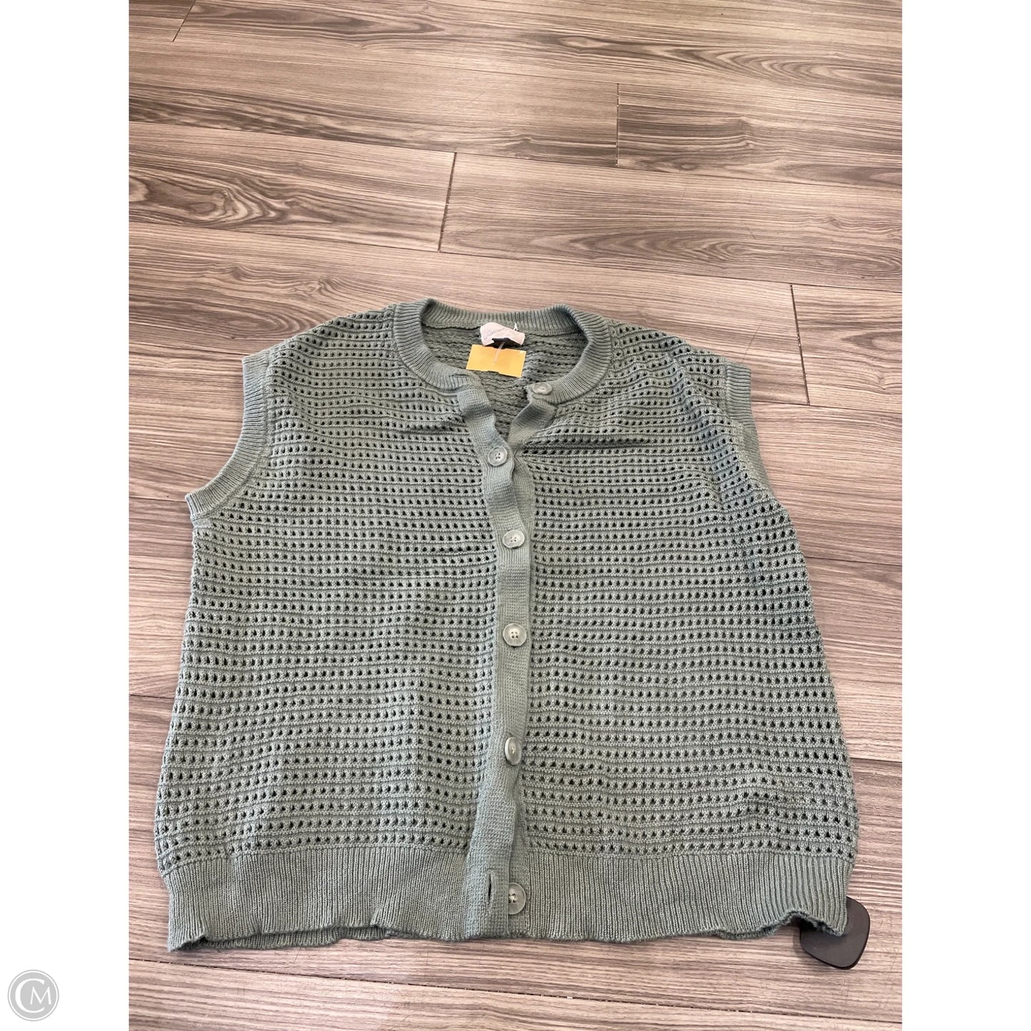 Tank Top By Universal Thread In Green, Size: M