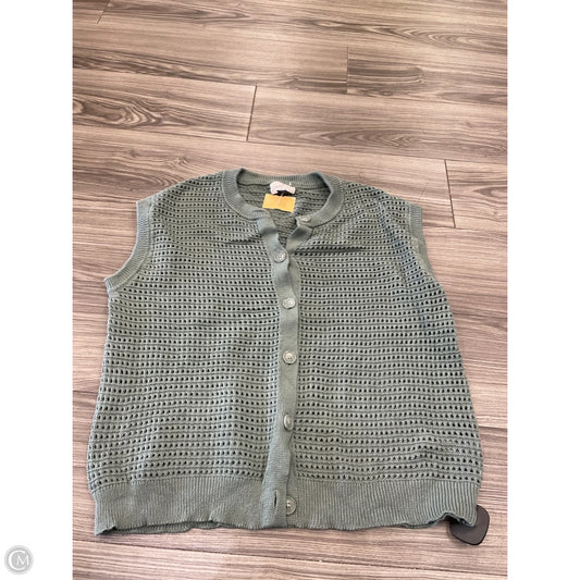 Tank Top By Universal Thread In Green, Size: M