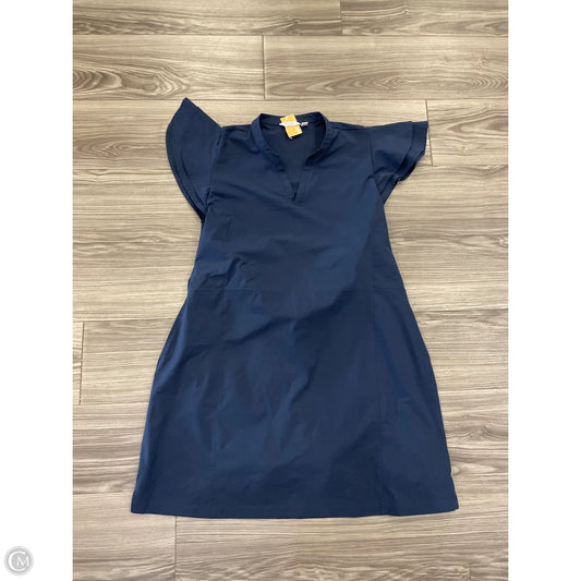 Dress Casual Midi By Lady Hagen In Blue, Size: Xxl