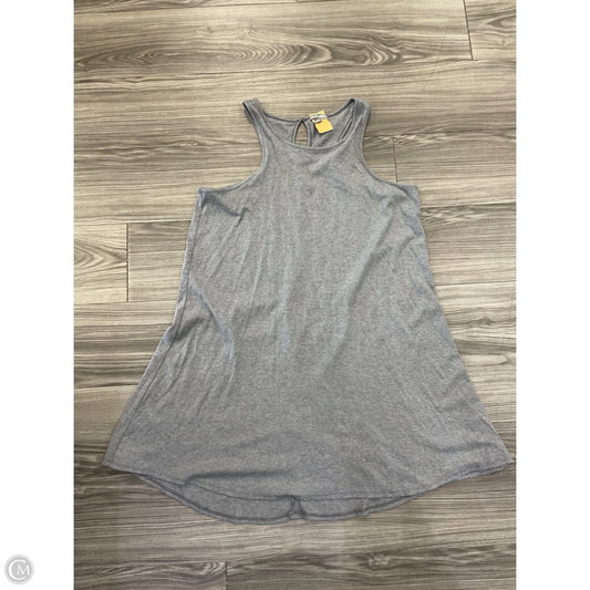 Dress Casual Midi By Falls Creek In Grey, Size: Xl