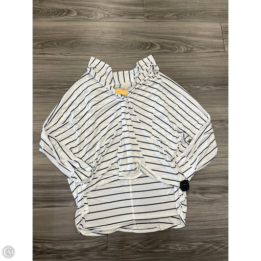 Top Short Sleeve By We The Free In Striped Pattern, Size: M