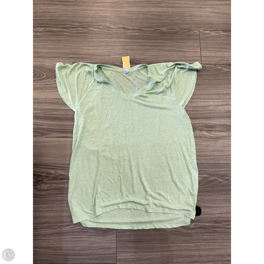 Top Short Sleeve By Old Navy In Green, Size: M