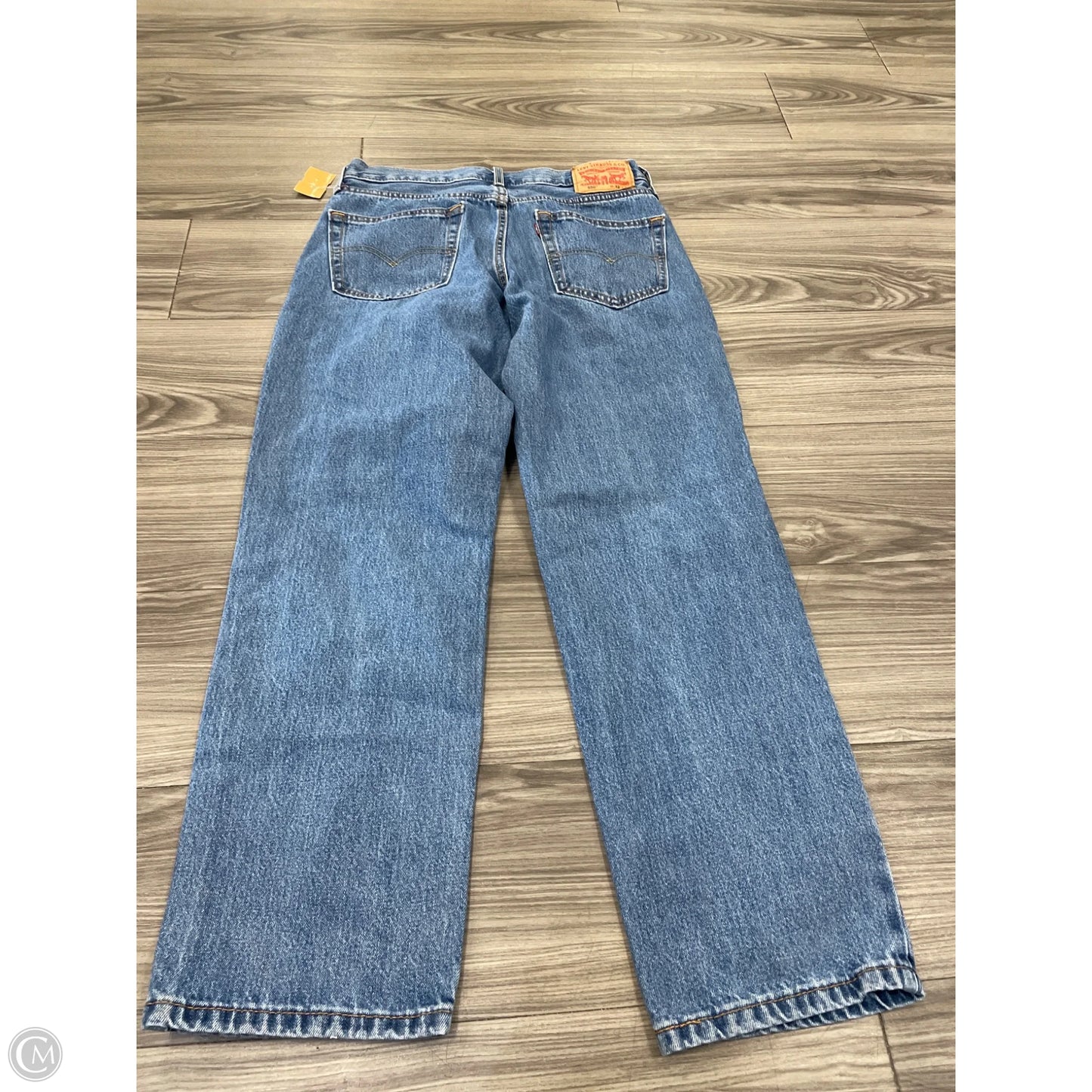 Jeans Straight By Levis In Blue, Size: 10