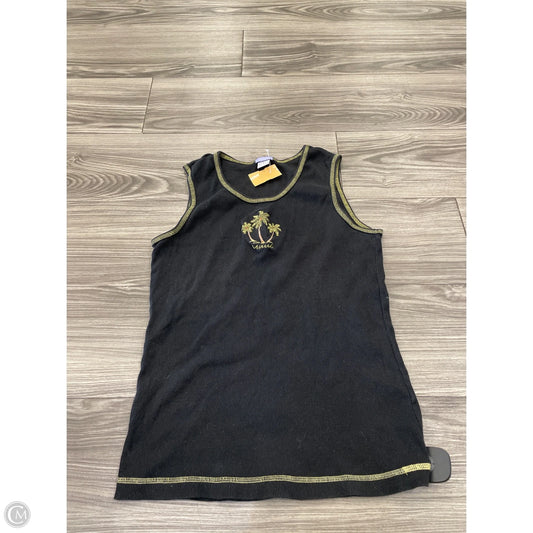 Tank Top By Clothes Mentor In Black, Size: L