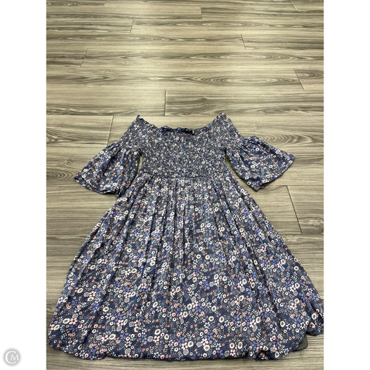 Dress Casual Short By Arizona In Floral Print, Size: M
