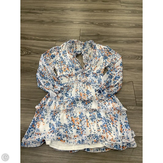 Dress Casual Short By Clothes Mentor In Floral Print, Size: S