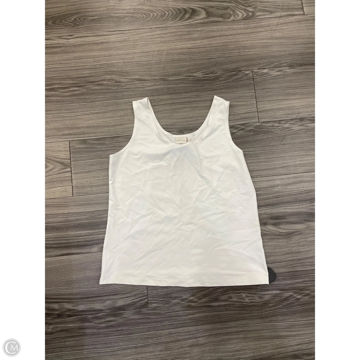 Tank Top By Chicos In White, Size: 2x