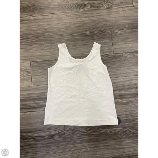 Tank Top By Chicos In White, Size: 2x