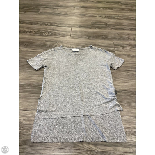 Top Short Sleeve By American Eagle In Grey, Size: S