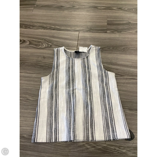 Tank Top By Ann Taylor In Striped Pattern, Size: M