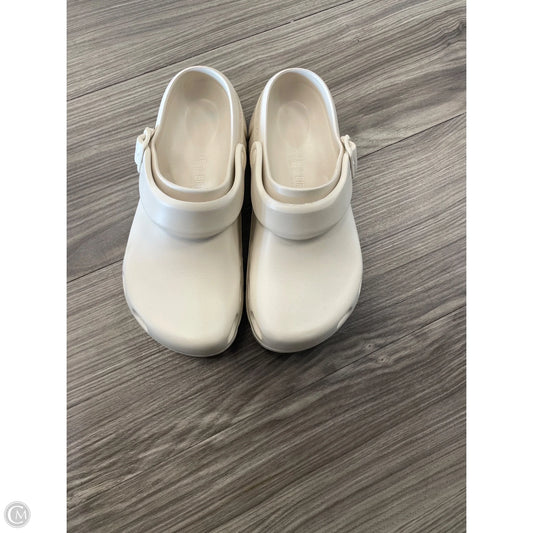 Shoes Athletic By Birkenstock In Cream, Size: 8.5
