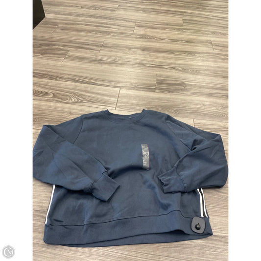 Athletic Sweatshirt Collar By All In Motion In Blue, Size: Xl
