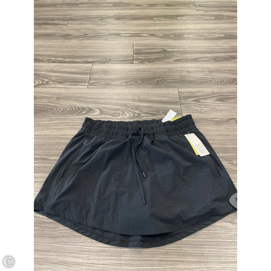 Athletic Skort By All In Motion In Black, Size: Xl