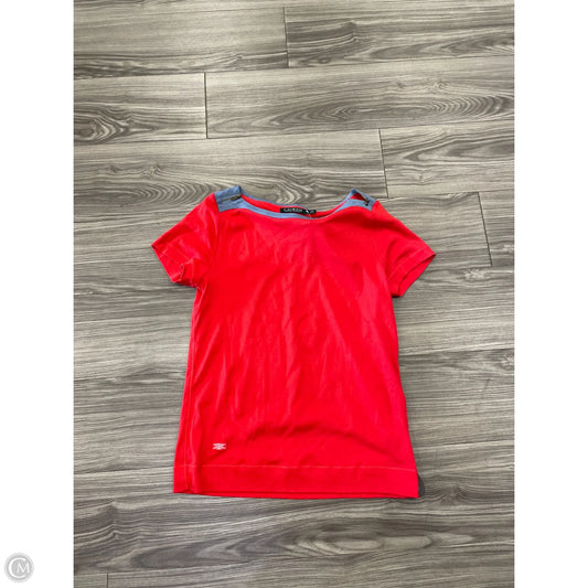 Top Short Sleeve By Ralph Lauren In Red, Size: L